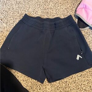 Alphalete Navy Athletic Shorts